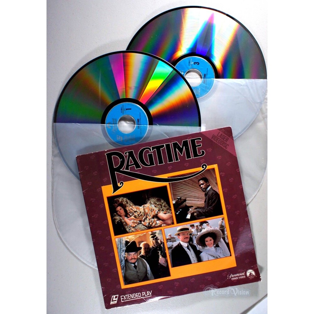 Ragtime (2x LaserDisc 1982) • James Cagney, Brad Dourif, Mary Steenburgen